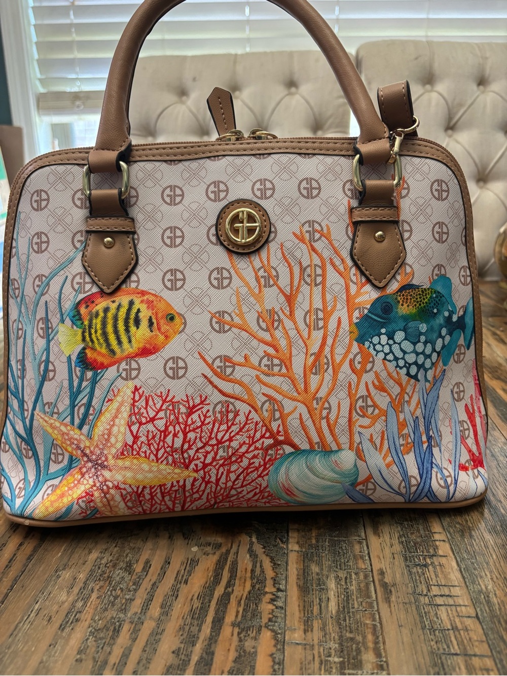 Giani Bernini Saffiano Dome Satchel-